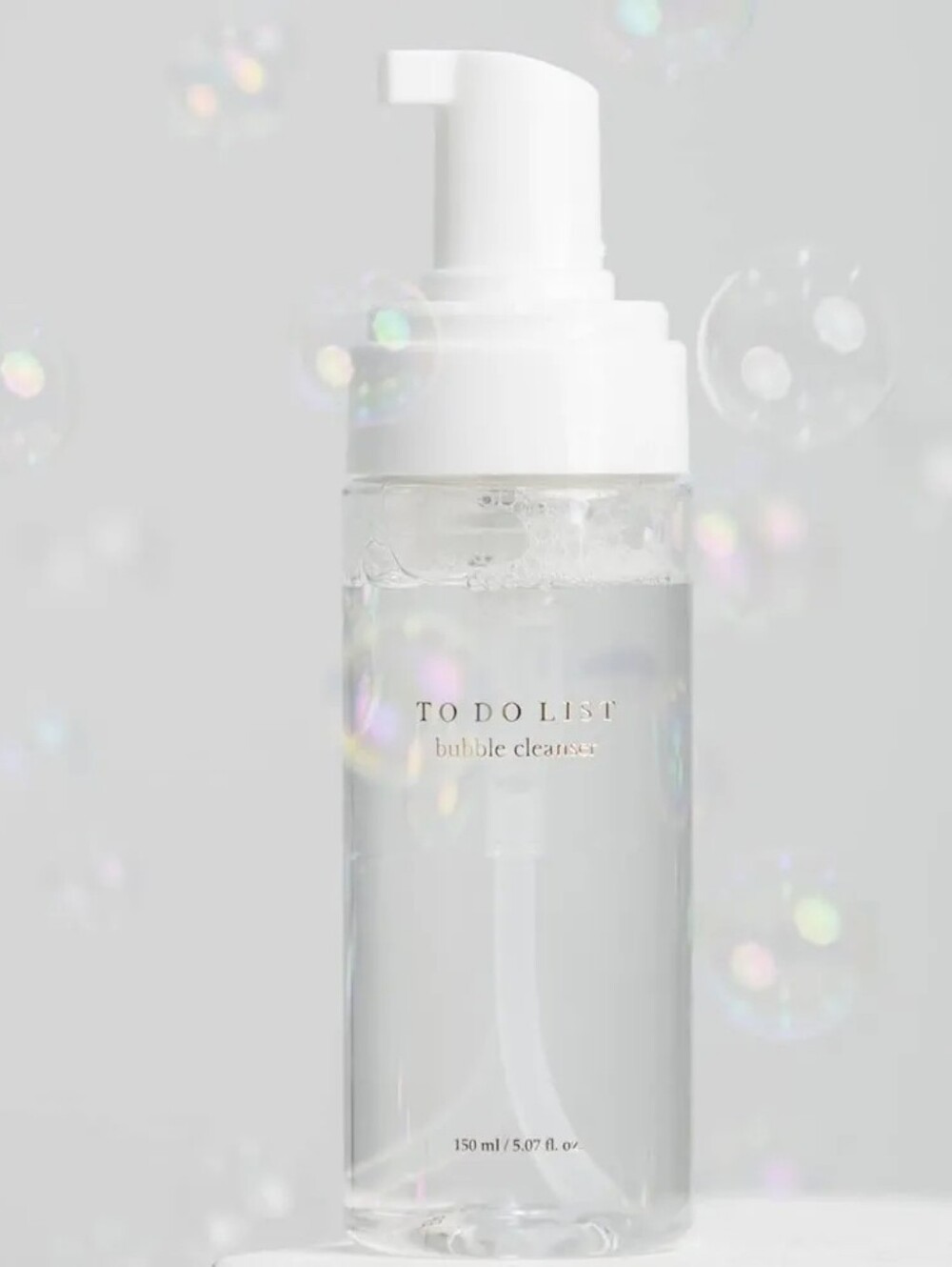 TO DO LIST - Buble Cleanser